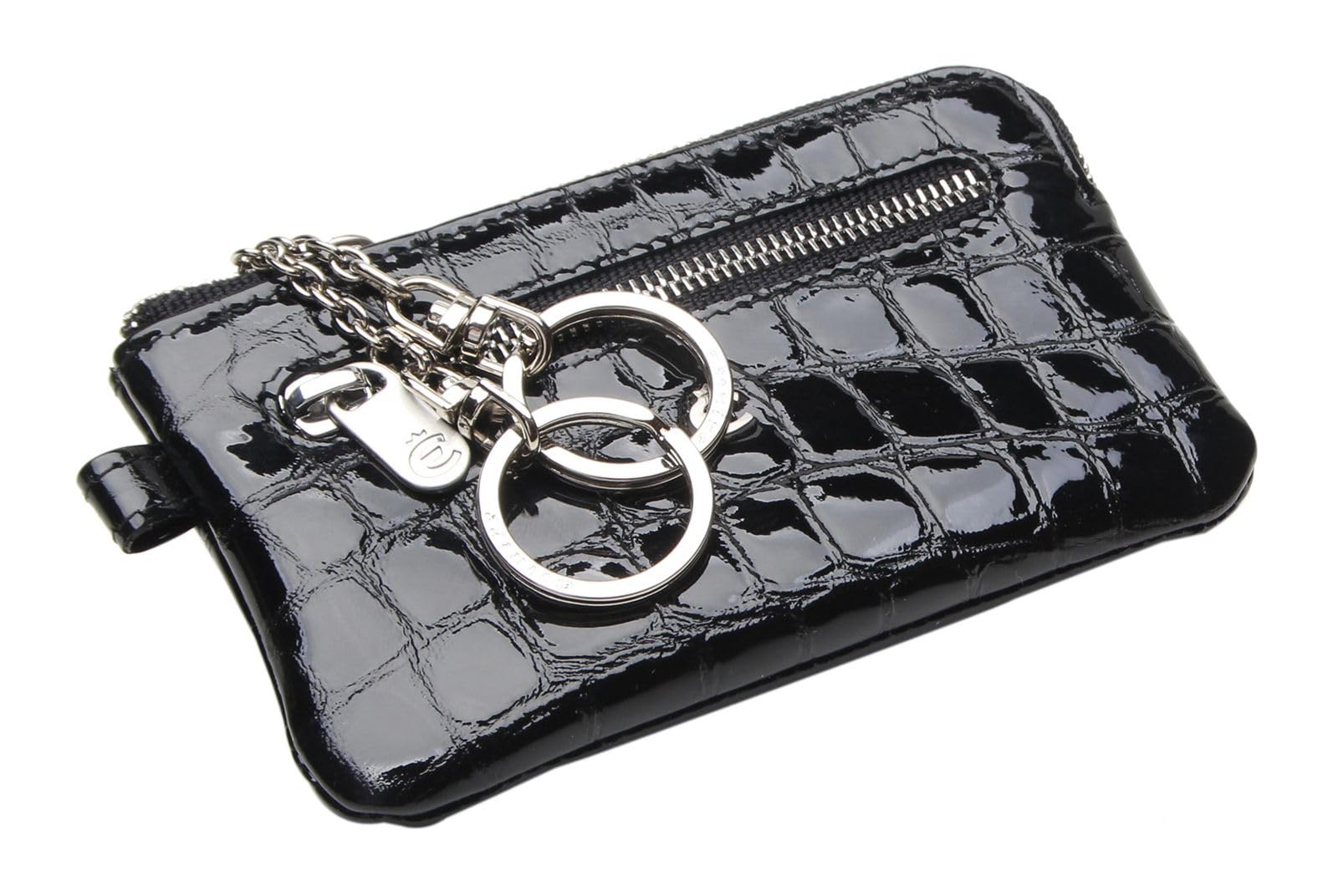Esquire Schlüsselmäppchen Nizza Key Case Black schwarz