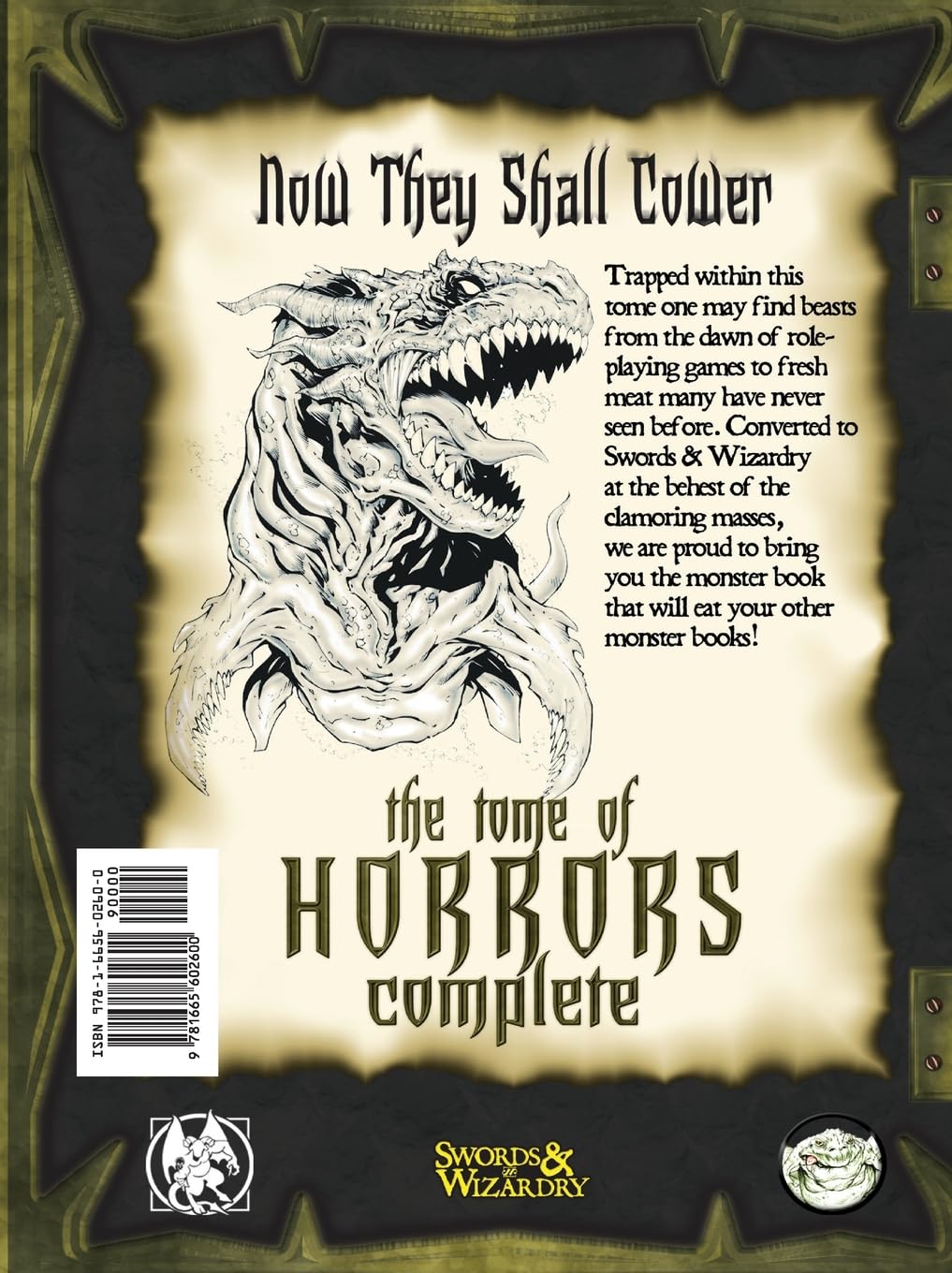 Tome of Horrors Complete SW      Hardcover – September 15, 2023