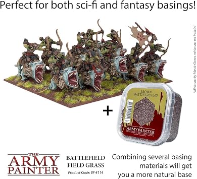 The Army Painter Battlefield Field Grass for Miniature Bases & Wargame Terrains: Static Grass 150 ml