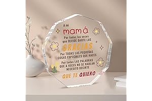 Regalos Dia de la Madre Acrilicos: Homenaje Amoroso a Mamá en Español