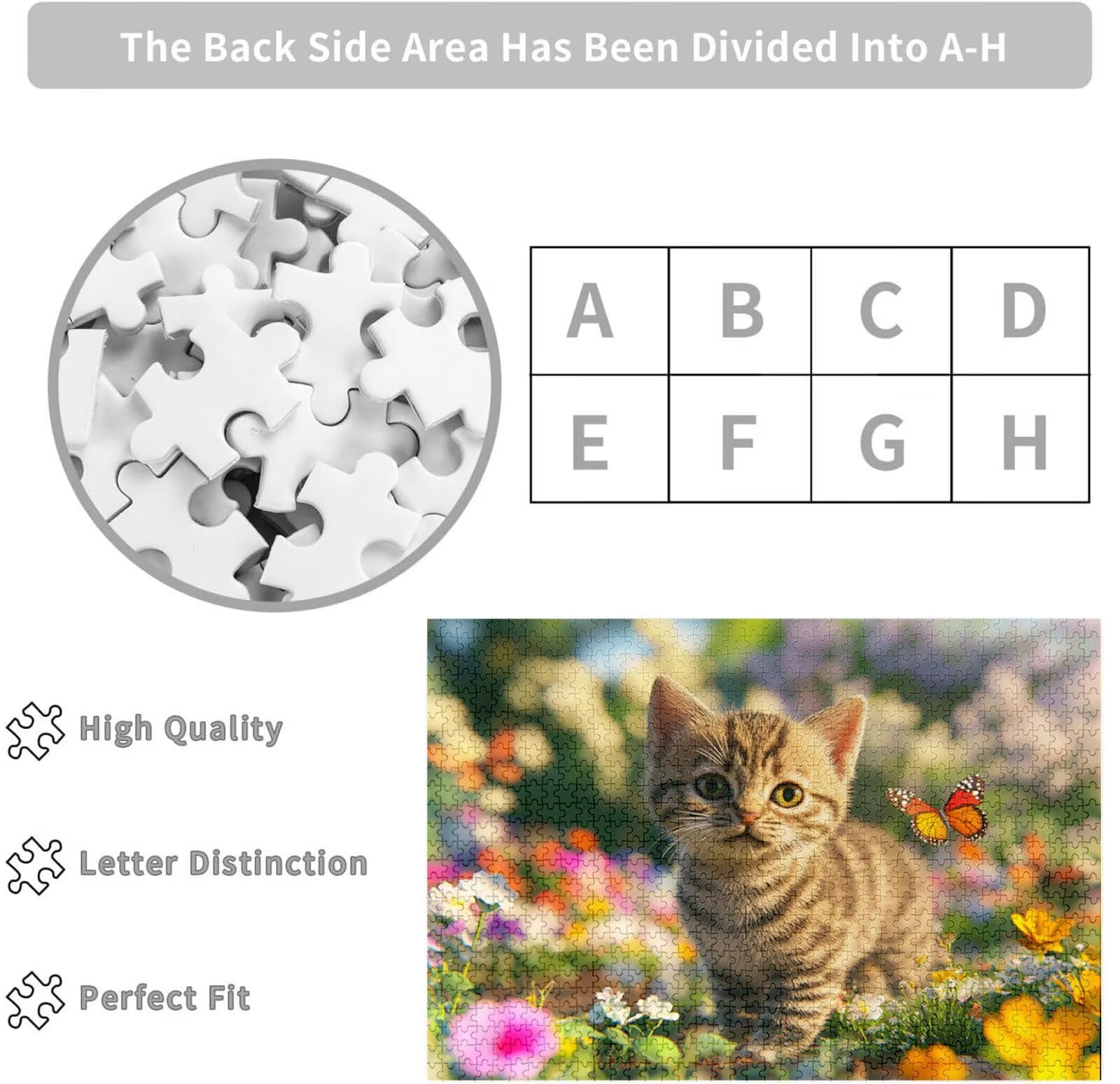 Personalisiertes Foto Puzzle Selbst Gestalten - Fotopuzzle mit Eigenem Bild (1000-5000 Teile) - Gestalte Selbst Puzzle, Personalisierte Geschenke mit Foto für Mama, Familie zum Geburtstag C-4335