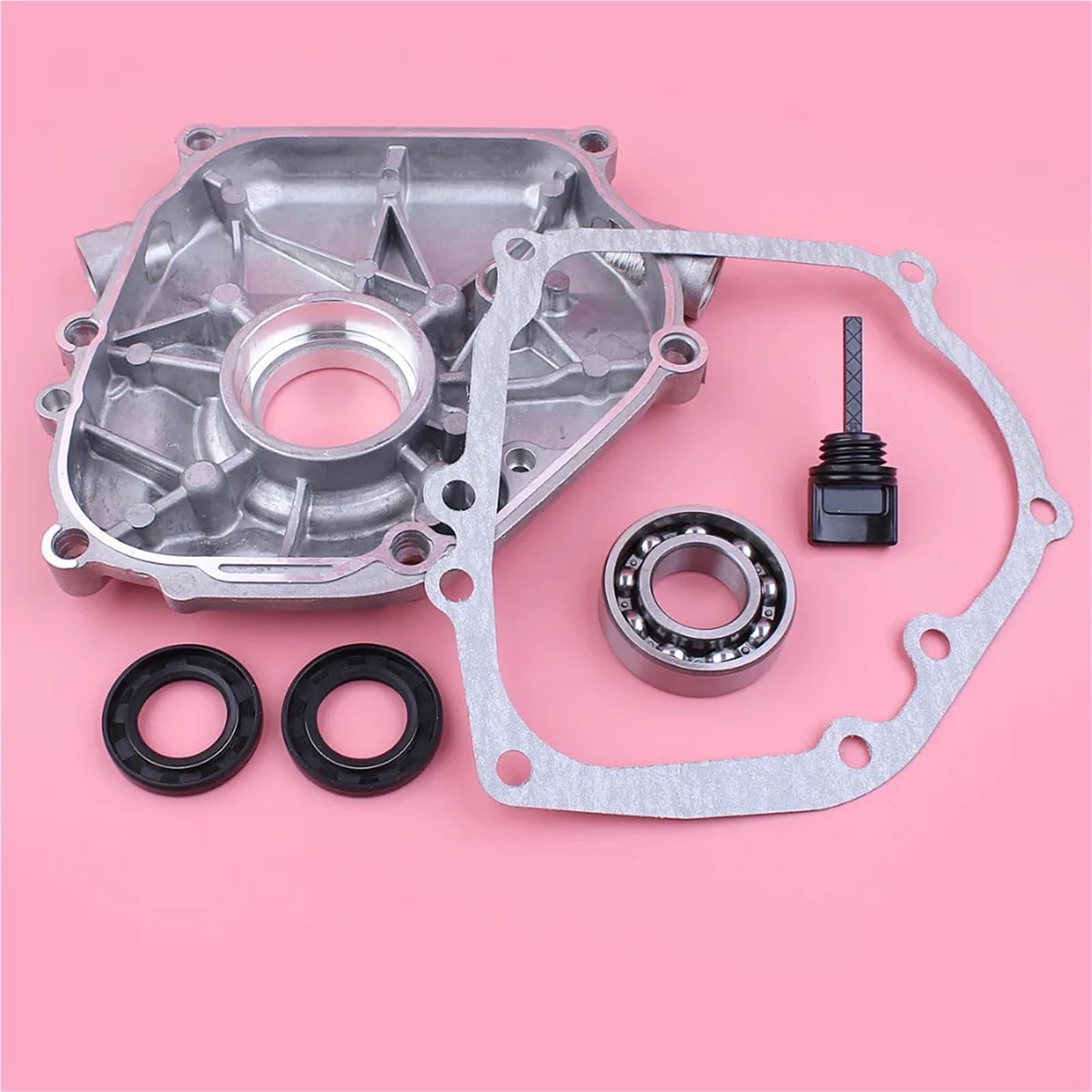 Junta protectora de cárter for GX160 GX200 GX 160 200 5.5HP 6.5HP, cojinete de manivela, varilla de nivel de sello de aceite, pieza de motor de cortacésped