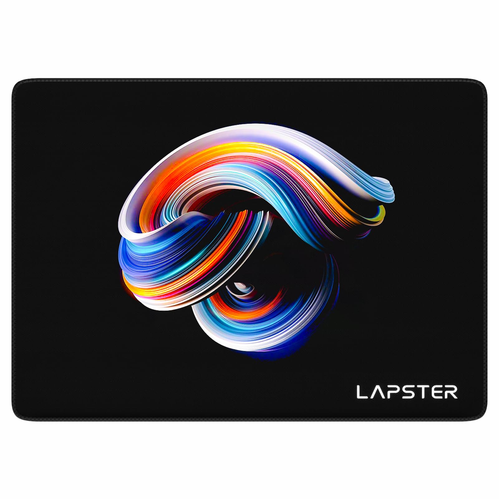 Lapster Speedo Design Gaming Mouse pad, Non-Slip Rubber Base Mouse Pad, with Antifray Stitched Embroidery Edges (220X190X3MM)