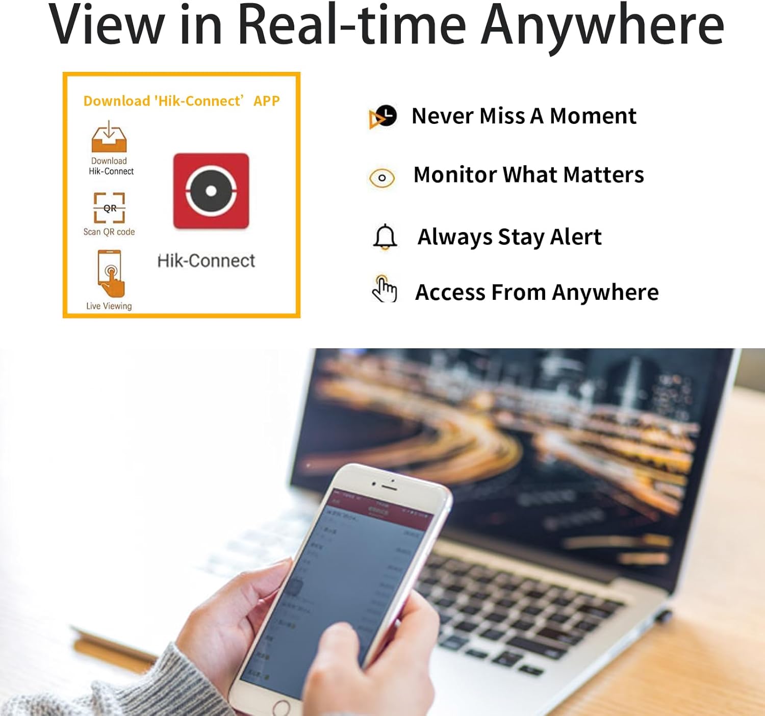 DS-2CD2143G2-IU 4MP AcuSence PoE IP Camera, Featuring IR Night Vision, 120 dB WDR, Human/Vehicle Detection, IP67/IK10, 2.8mm Lens, Compatible with Hik NVR/Hik-Connect APP English Version