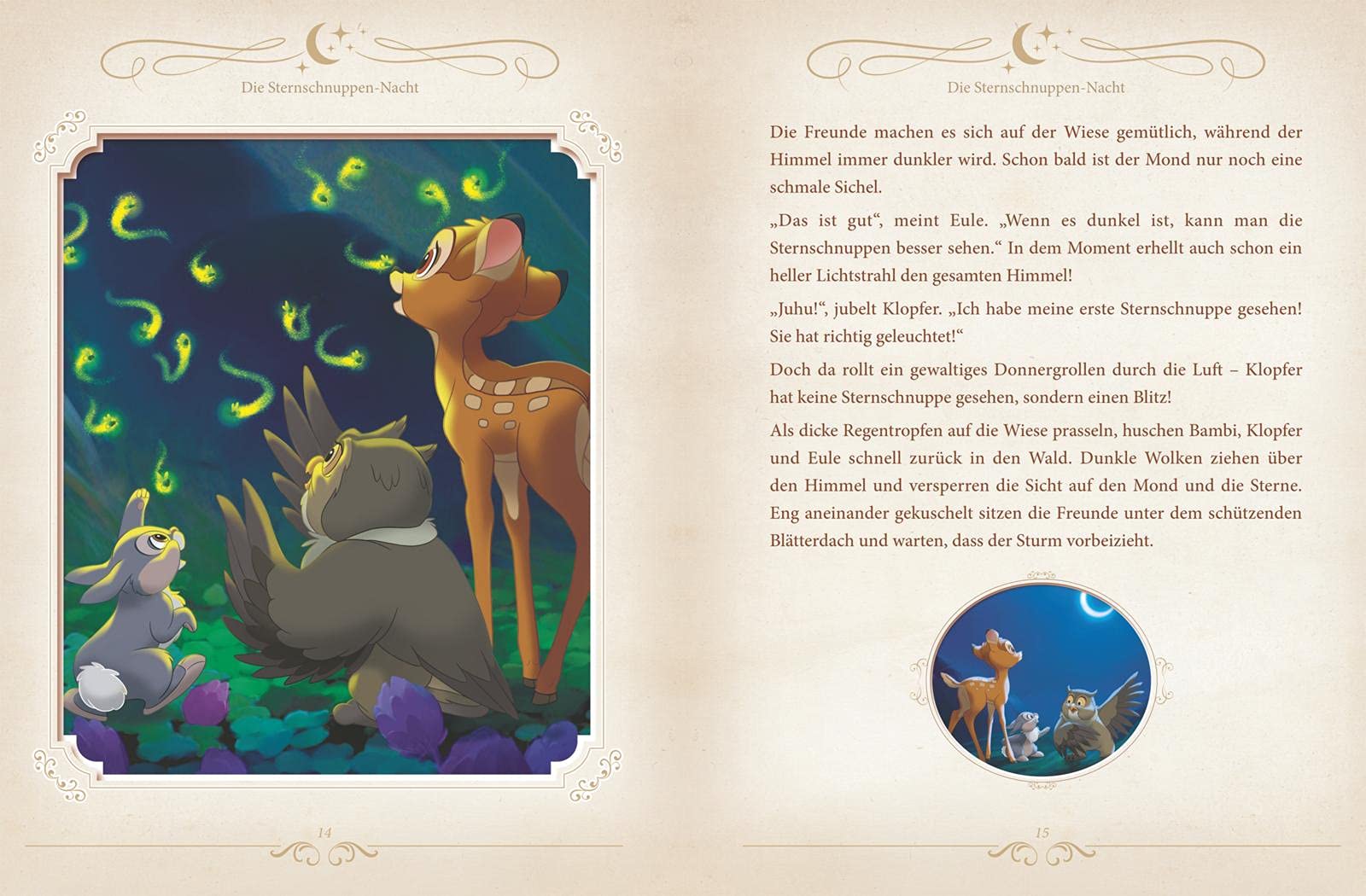 Disney: Das große goldene Buch der Gute-Nacht-Geschichten: Angenehm einschlafen mit Olaf, Bambi, Winnie Puuh und Co.: 20 zauberhafte Geschichten zum Vorlesen ab 4 Jahren