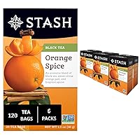 Vista 63 de Stash Tea Earl Grey - Té negro con cafeína, sin OMG, verificado por proyecto de alta calidad, sin ingredientes artificiales, 20
