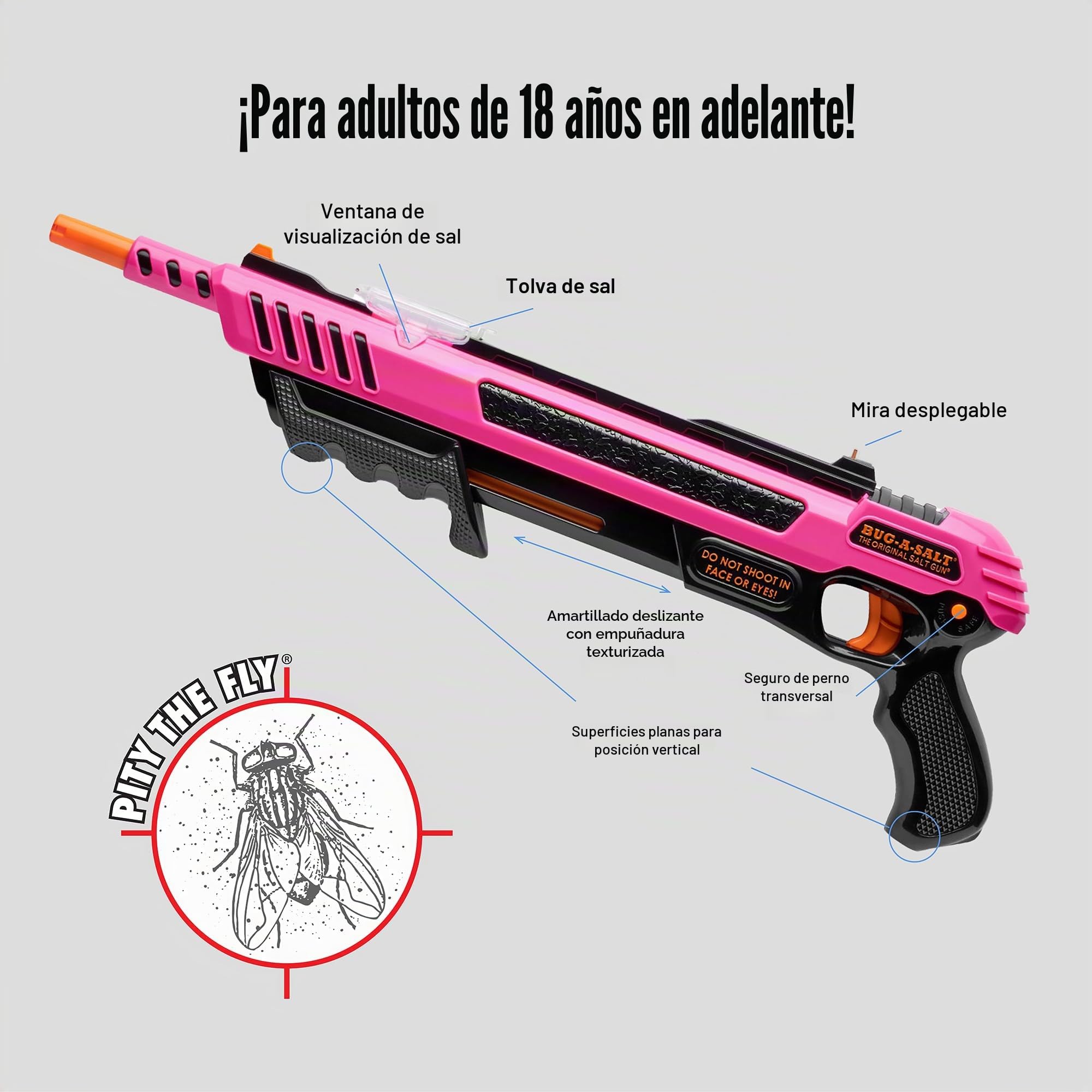 Bug-A-Salt Passion Assassin 3.0, pistón de Resorte