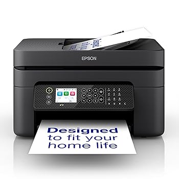 Epson WorkForce WF-2950DWF A4 Multifunction Wireless Inkjet Printer, Black