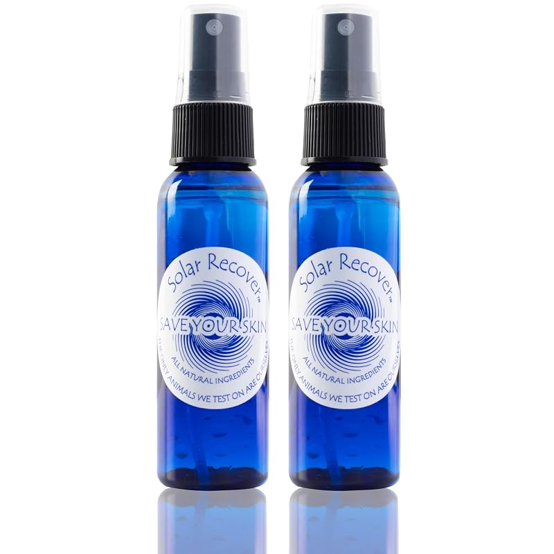 Solar Recover Spray Hidratante Pós-Sol para Rosto e Corpo, 2 unidades de 60 mL