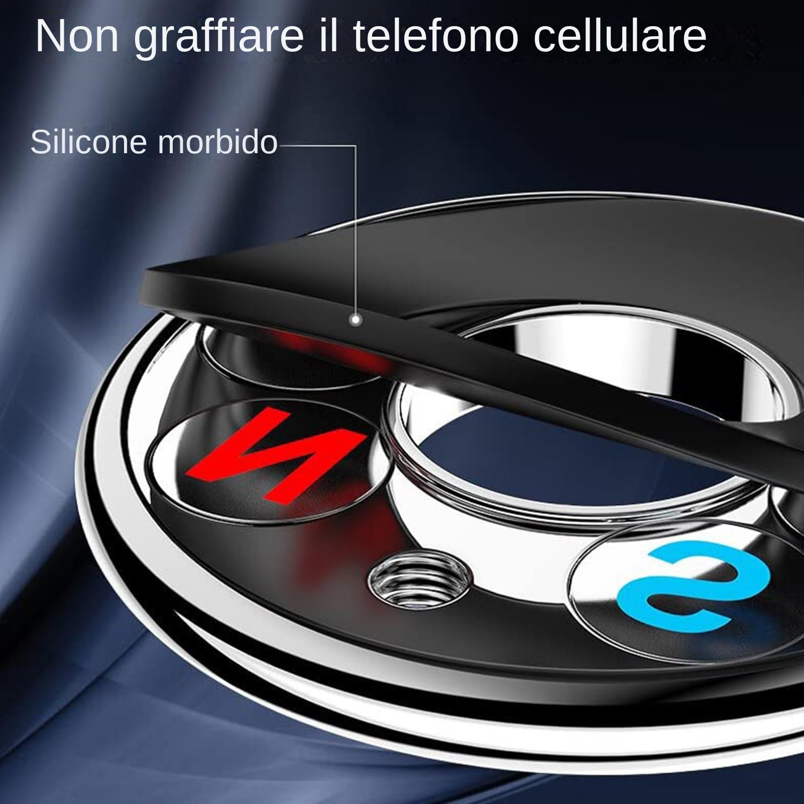Generico Supporto per telefono magnetico per auto, Supporto per cellulare | Supporto per telefono da auto per supporto per telefono da cruscotto per bocchetta 'aria per acces