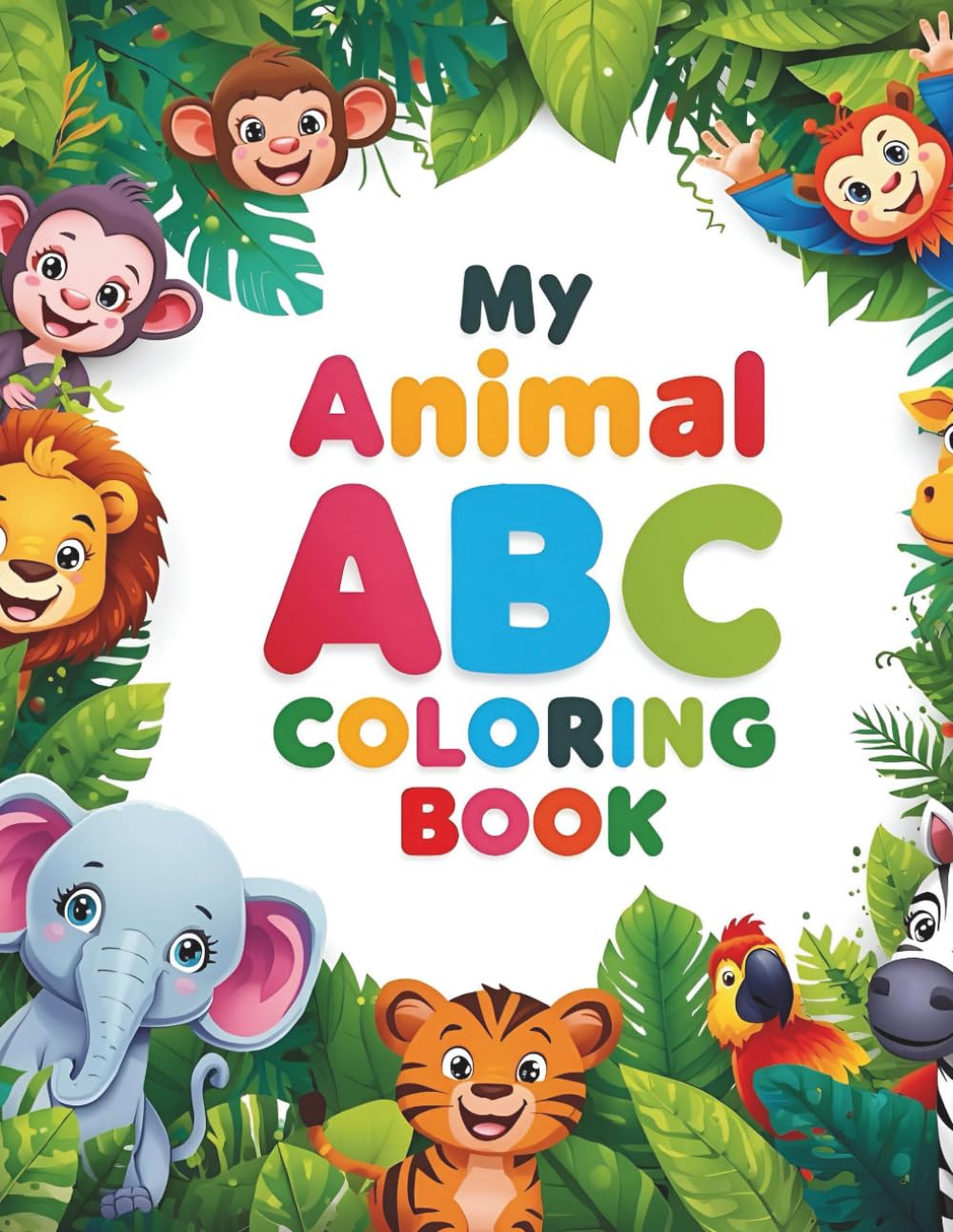 My Animal Alphabet Coloring Book
