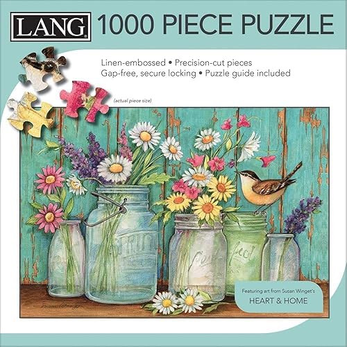 Vista 40 de LANG Horse - Heartland Barn - Rompecabezas de 1000 piezas Granero Heartland