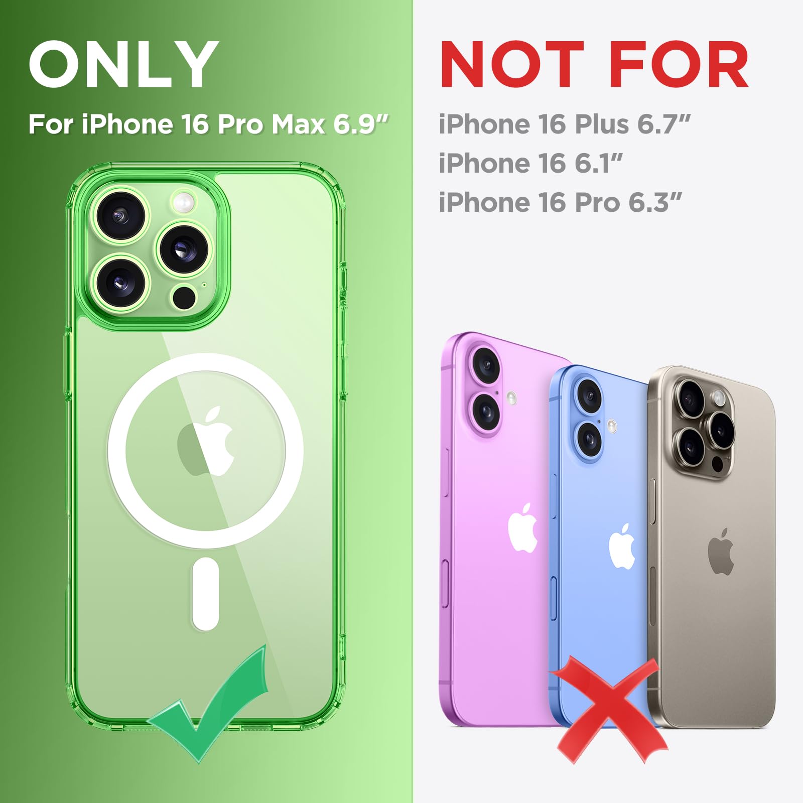 CAPRARO Magnetic Compatible with iPhone 16 Pro Max Case - Image 2