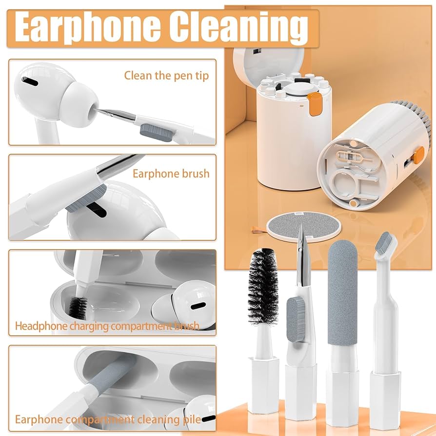 Amazon.com : 20 in 1 Multifunctional Cleaner Kit. Keyboard Cleaning Brush, Headphones Cleaner Kit for AirPods, Multi-tool for Cleaning Laptop,Keyboard,Earbuds,Camera,Phone.Laptop Cleaner Kit for Electronic Devices : Electronics