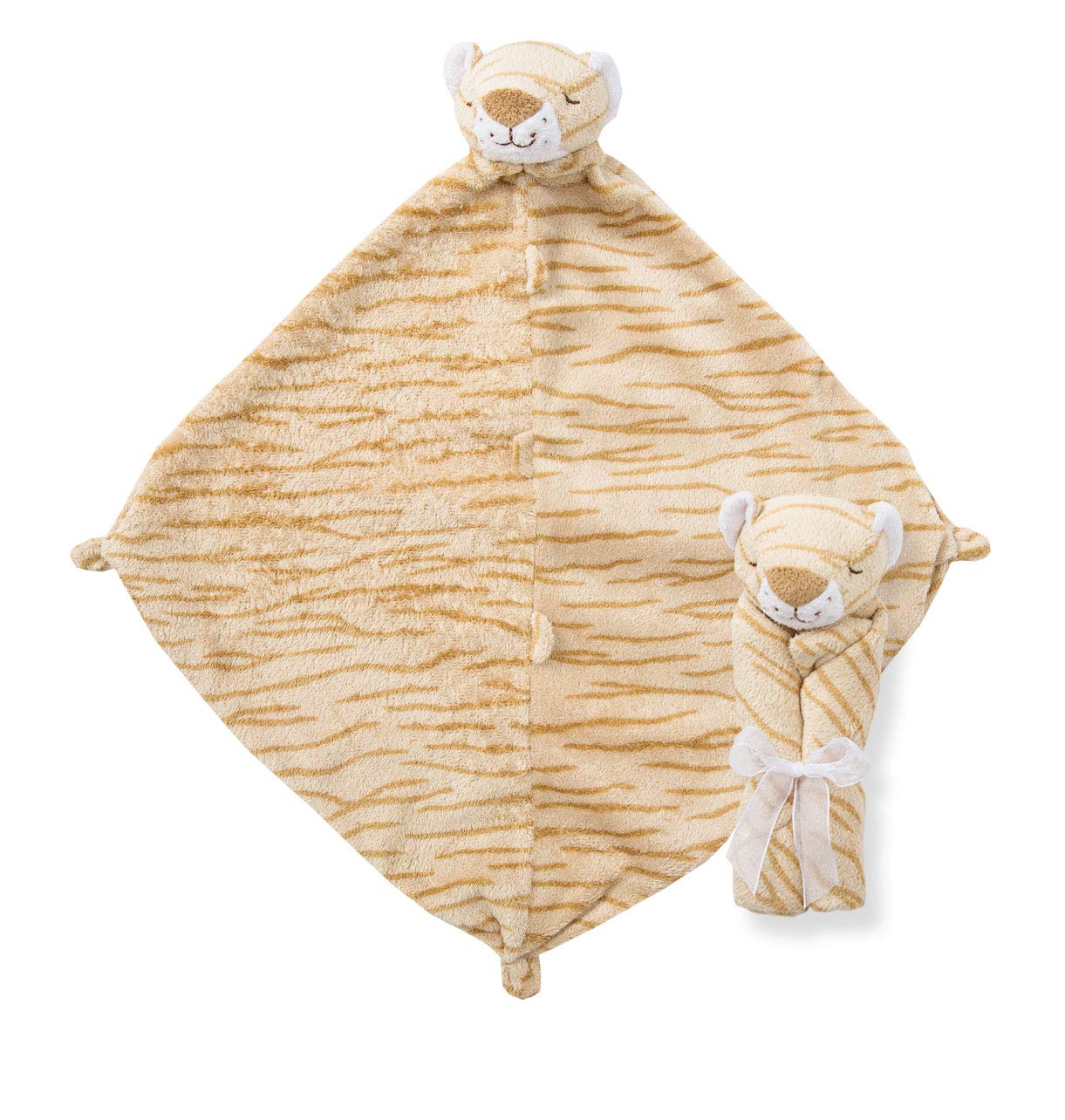 Angel Dear - Tiger, Cuddle Twins Blankie Set