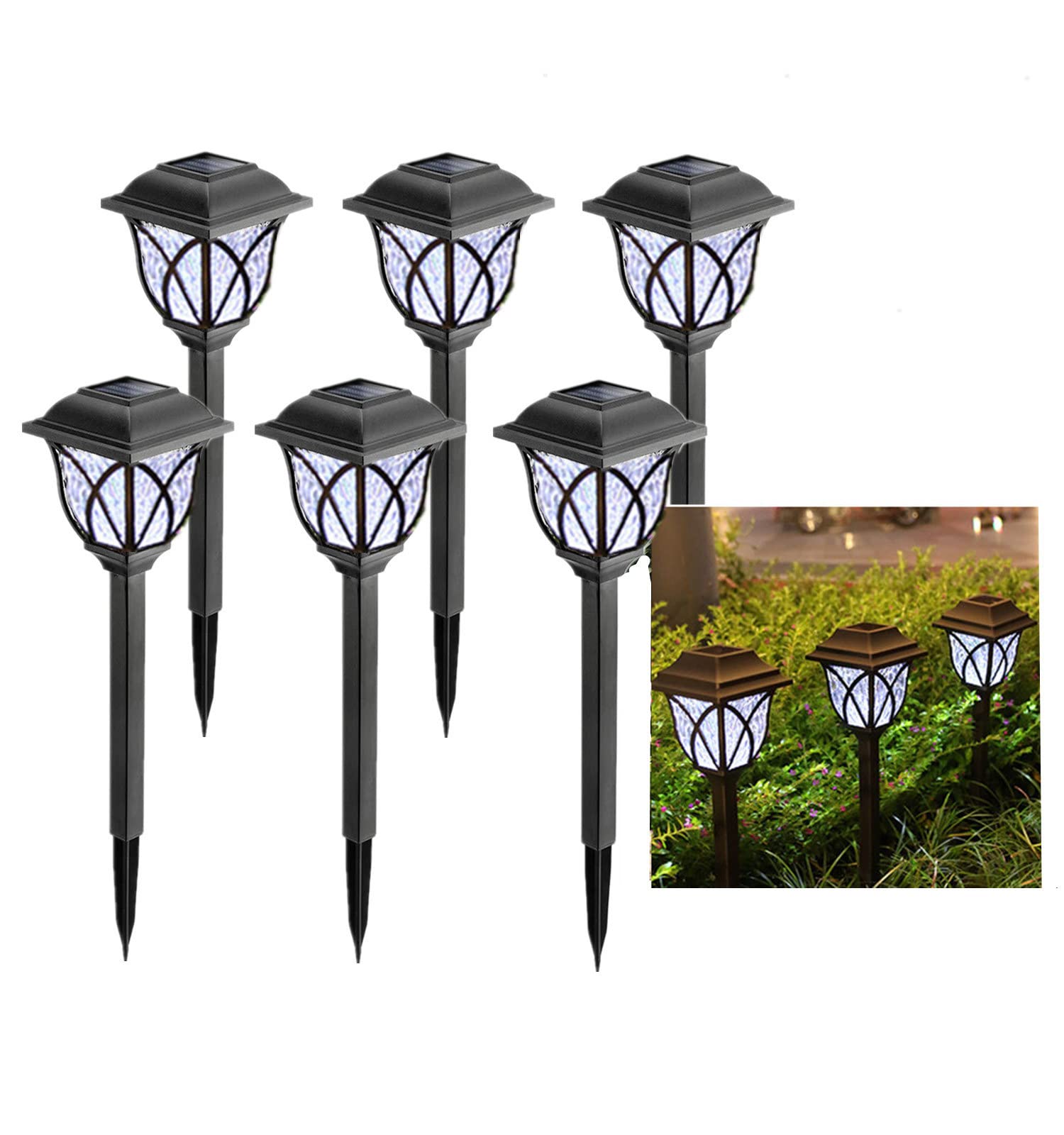 See full amazon price history chart for NEWOTE 6 Pack LED Solar Lights Outdoor Waterproof, Garden Pathway Landscape Decor Auto On Off Solar Powered Lights for Patio Driveway Walkway Lawn Yard NEWOTE 6 Pack LED Solar Lights Outdoor Waterproof, Garden Pathway Landscape Decor Auto On Off Solar Powered Lights for Patio Driveway Walkway Lawn Yard (B0BRCH2ZKX) Amazon Price History, Amazon Price Tracker