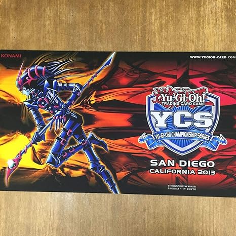 Amazon 遊戯王 混沌の黒魔術師 公式プレイマット1枚 英語版 ラバー製プレマ Ycs13 アメリカ サンディエゴ チャンピオンシップ おもちゃ おもちゃ