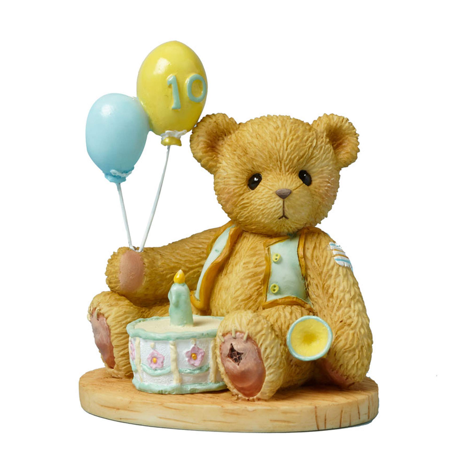 Cherished Teddies Age 10 Honk If You're Ten Through The Years Series 4020581 - New!