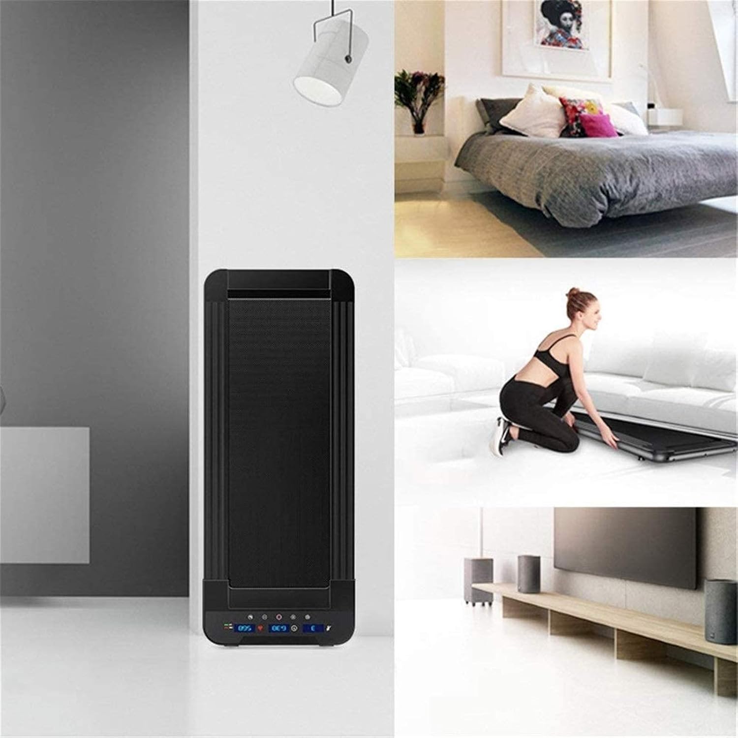 Treadmill for Walking Folding Treadmills for Small Spaces Motorized Fitness Compact Running Equipment for Home