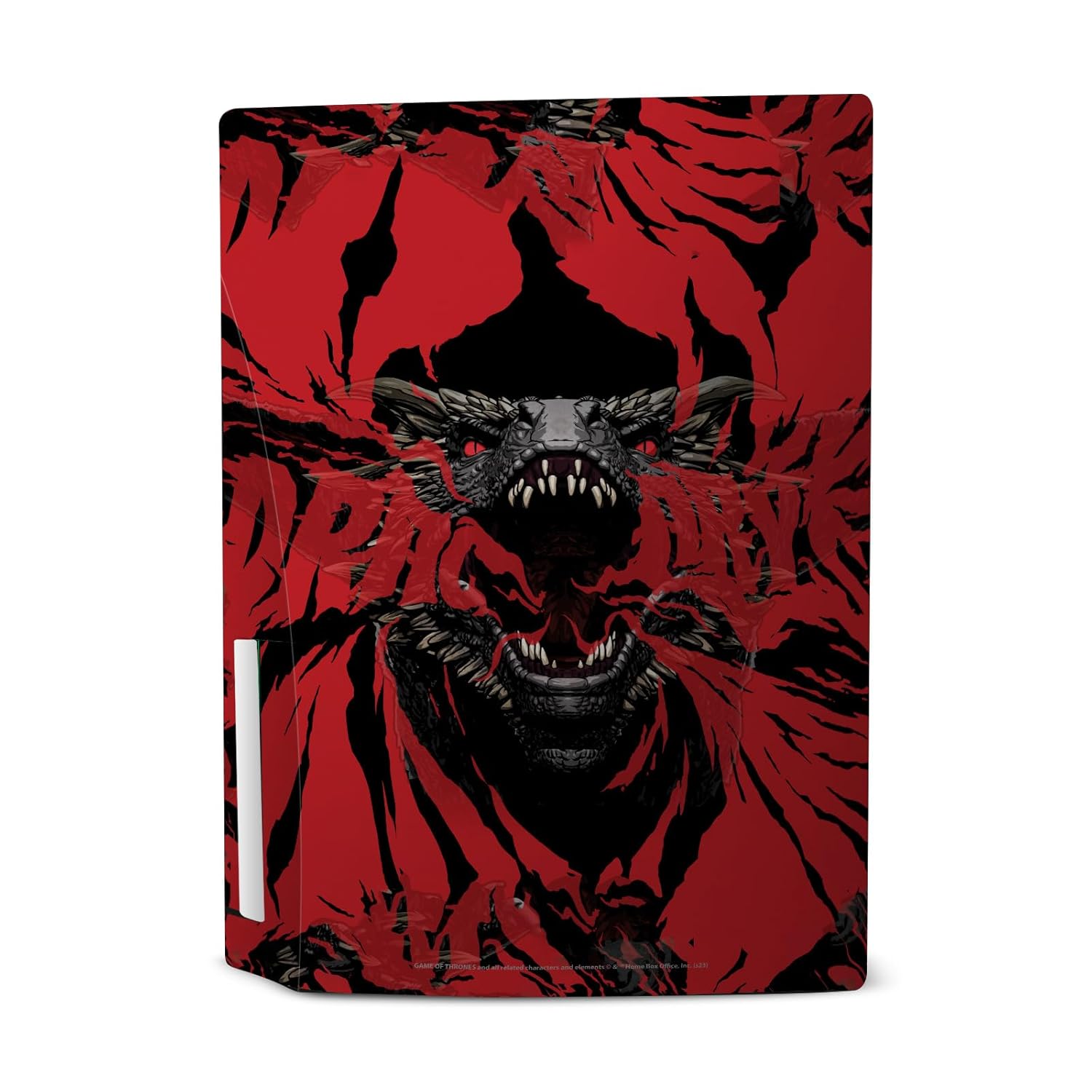 Head Case Designs Officially Licensed HBO Game of Thrones Dracarys Sigils and Graphics Vinyl Faceplate Gaming Skin Decal Compatible With Sony PlayStation 5 PS5 Disc Console & DualSense Controller