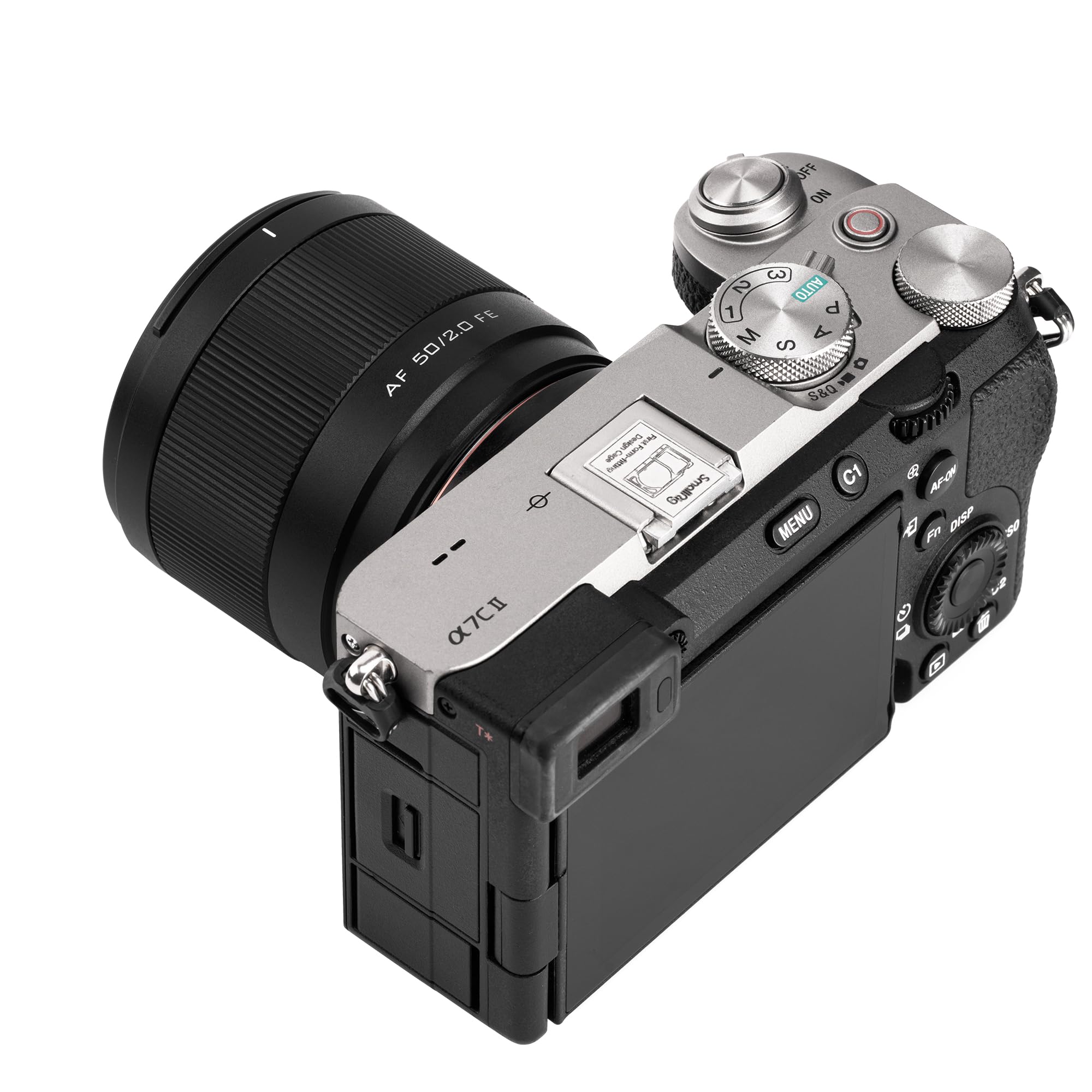 Obiettivo VILTROX 50mm F2 per fotocamere full-frame Sony - Obiettivo standard AF 50mm f/2.0 FE con attacco E - Compatibile con A7RV, ZV-E1, A7CR, A7CII, A7IV, A7RIV, A6500, A6600