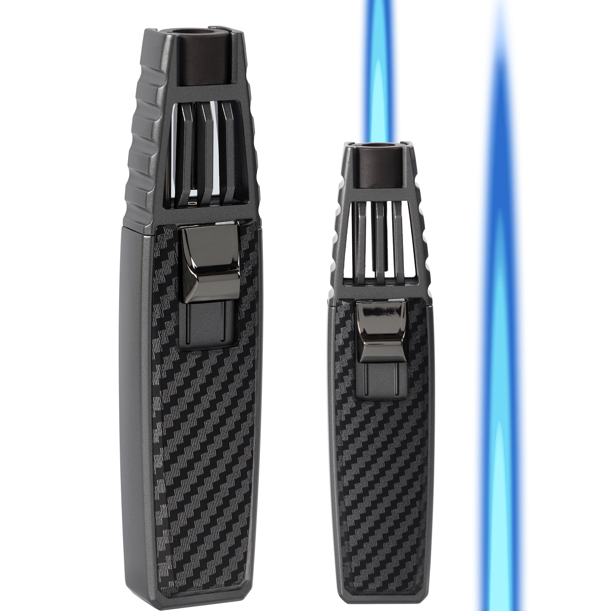 Butane Lighter torch Rechargeable Windproof Kitchen Torch for Cooking Creme Brulee (TQ)