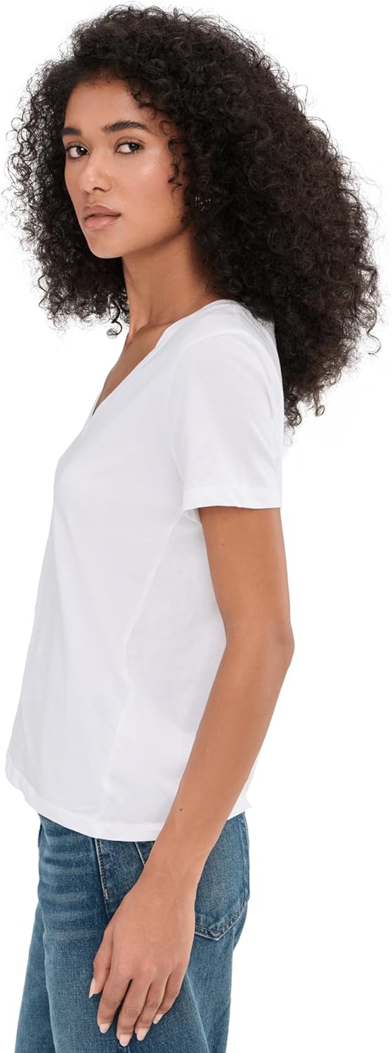 Madewell Womens Northside V-Neck Tee - Image 3