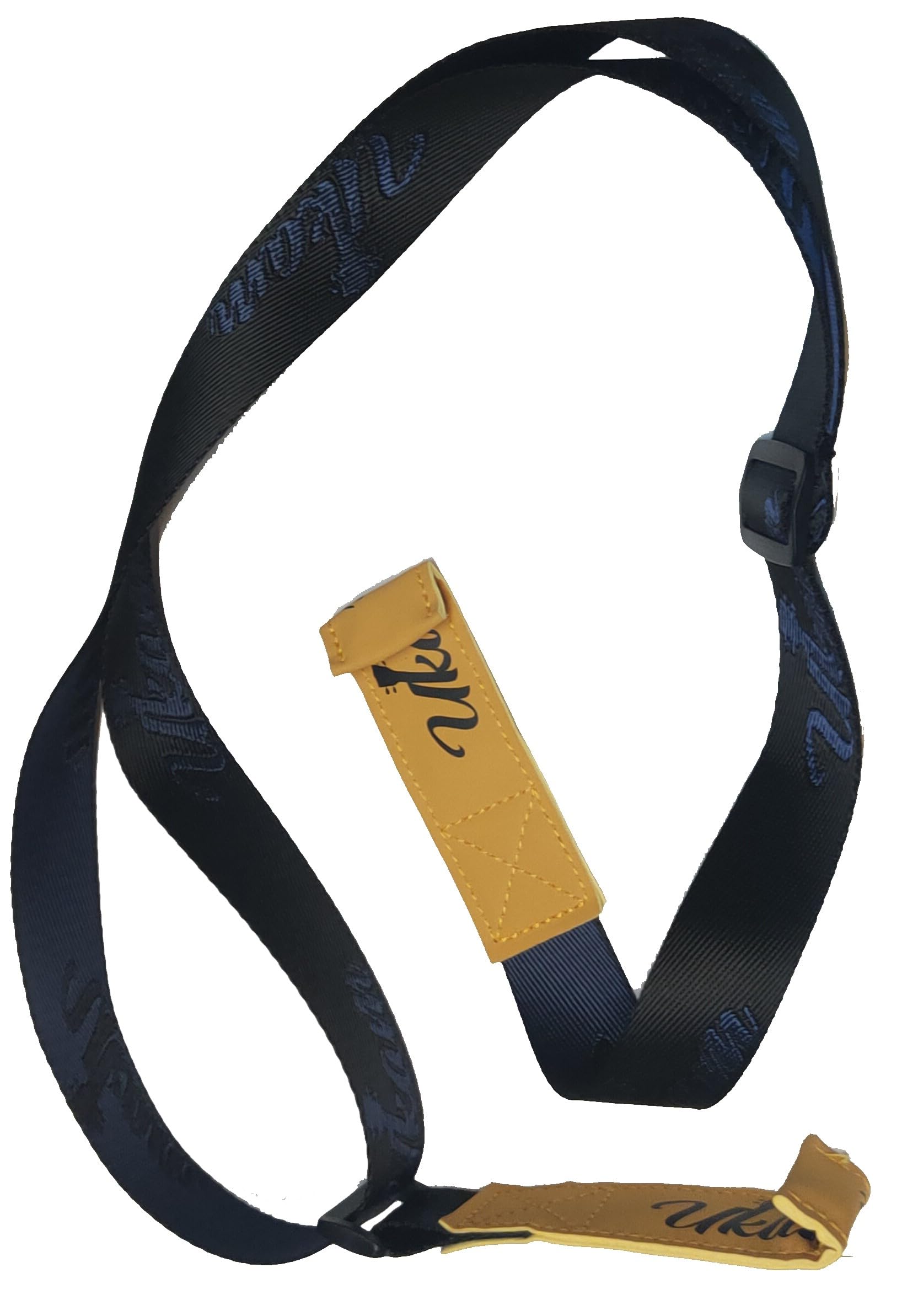 Ukam Correa guitarra doble gancho mod.AM0704 ajustable Largo 100 a 150 x Ancho 3 Cm. Para Guitarras Clasicas,Acusticas y Españolas que carezcan de enganches metalicos.MADE IN SPAIN(Negro+Azul+Marron)