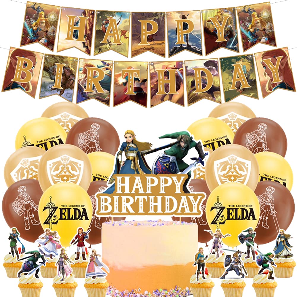 Buy Hilloly Legend of Zelda Birthday Party Supplies The Legend of Zelda