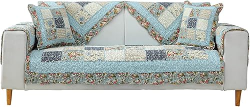 vctops Fundas para sofá y sofá modulares de algodón estilo bohemio, fundas antideslizantes para sofá seccional, para perros, gatos y mascotas, para