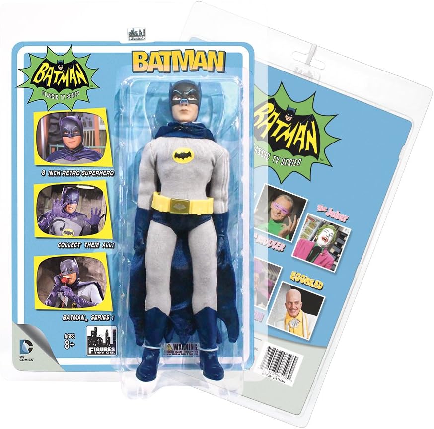 Figures Toy Company Classic TV Series 1966 Batman Mego Style Figure