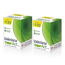 Valeriana Act 125mg, Integratore Alimentare a Base di Estratto Secco di Valeriana – 2 Confezioni da 60 Compresse (Totale 120 Compresse)