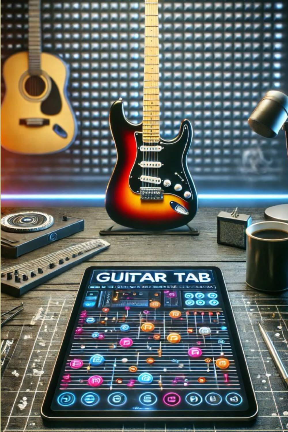 A Treasure Trove of Melodies: Your Essential Guitar Tab Notebook for Practice