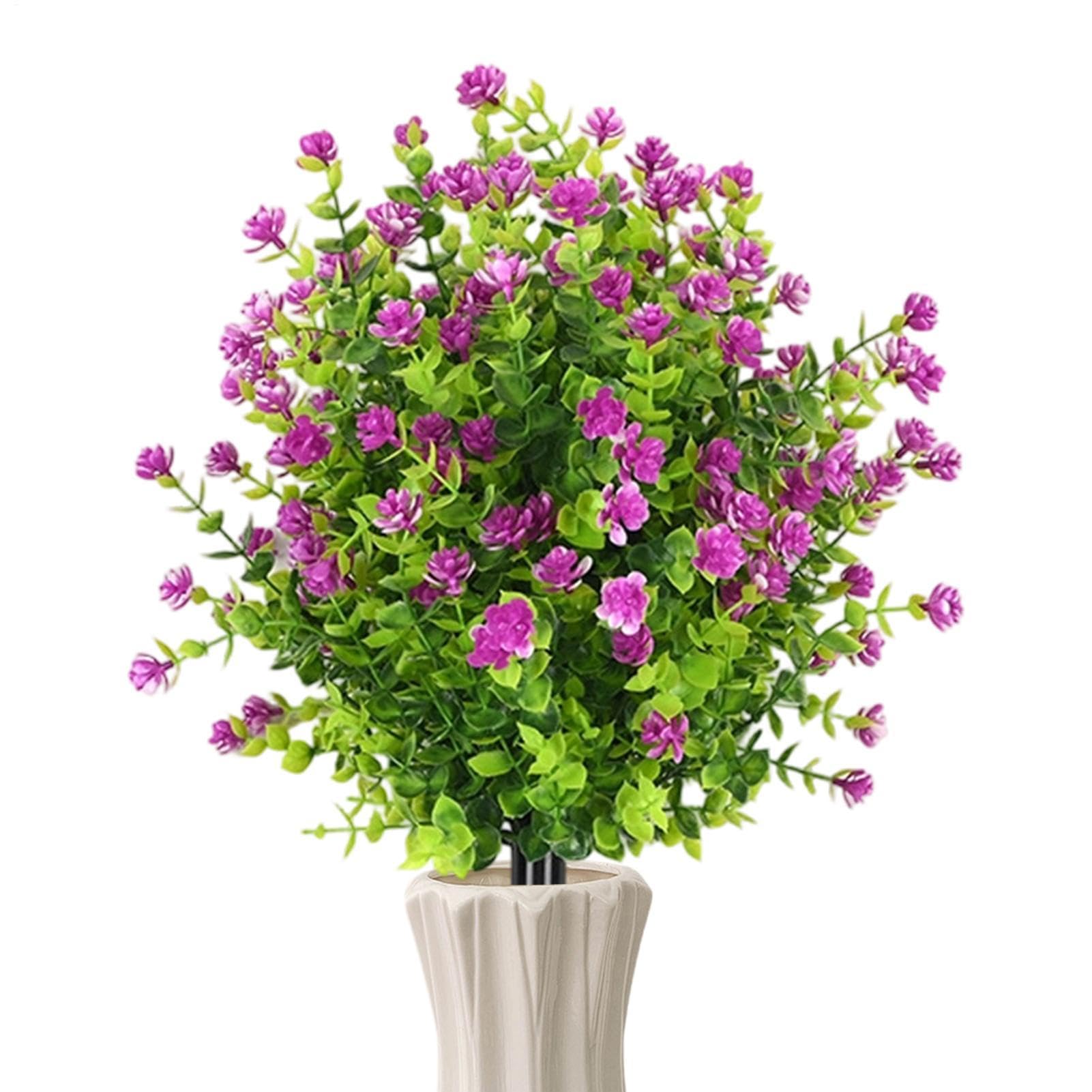 Flores artificiales contra el sol que evitan la marchitez en tu jardín este verano