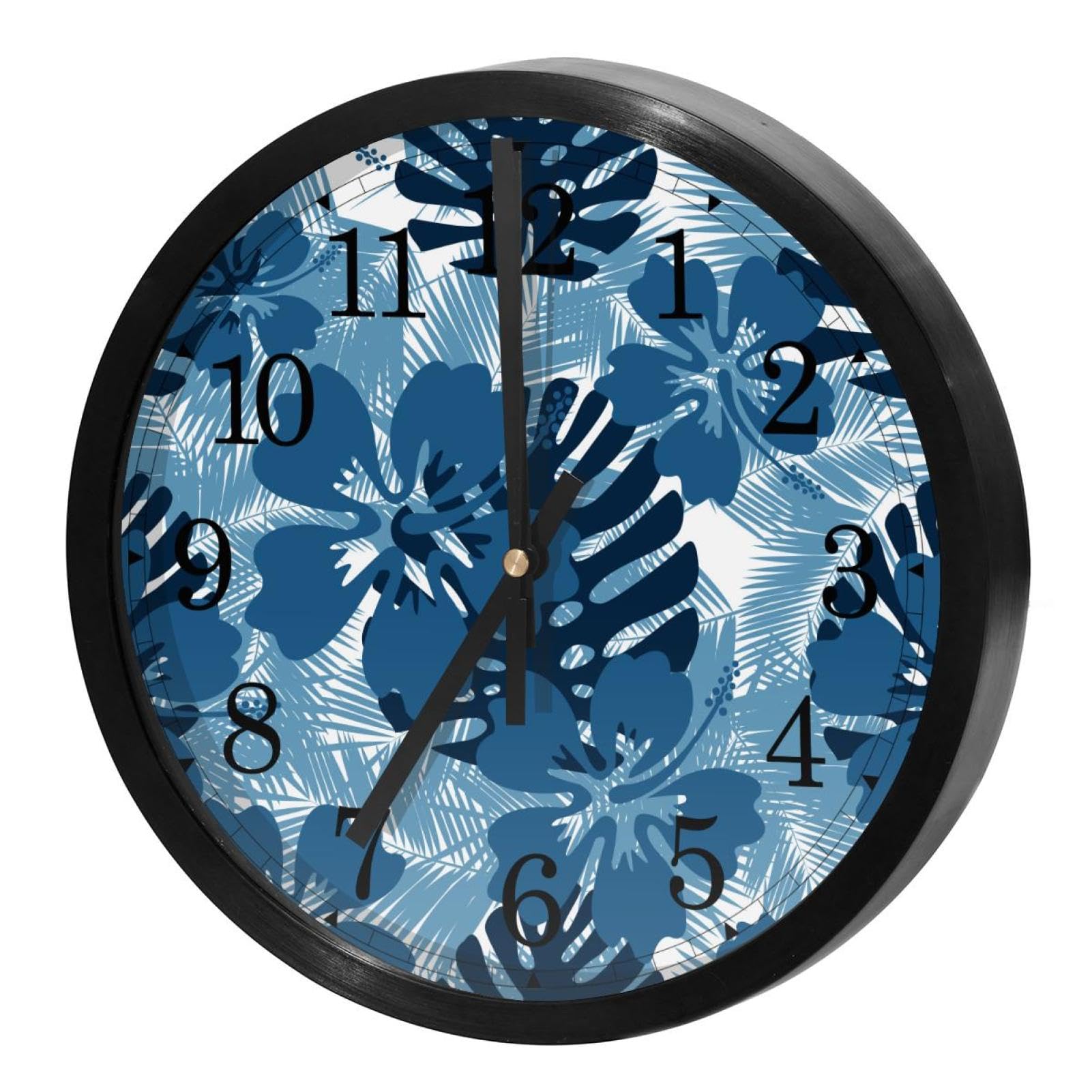 Horloge murale silencieuse à quartz sans tic-tac pour retrouver le calme au bureau