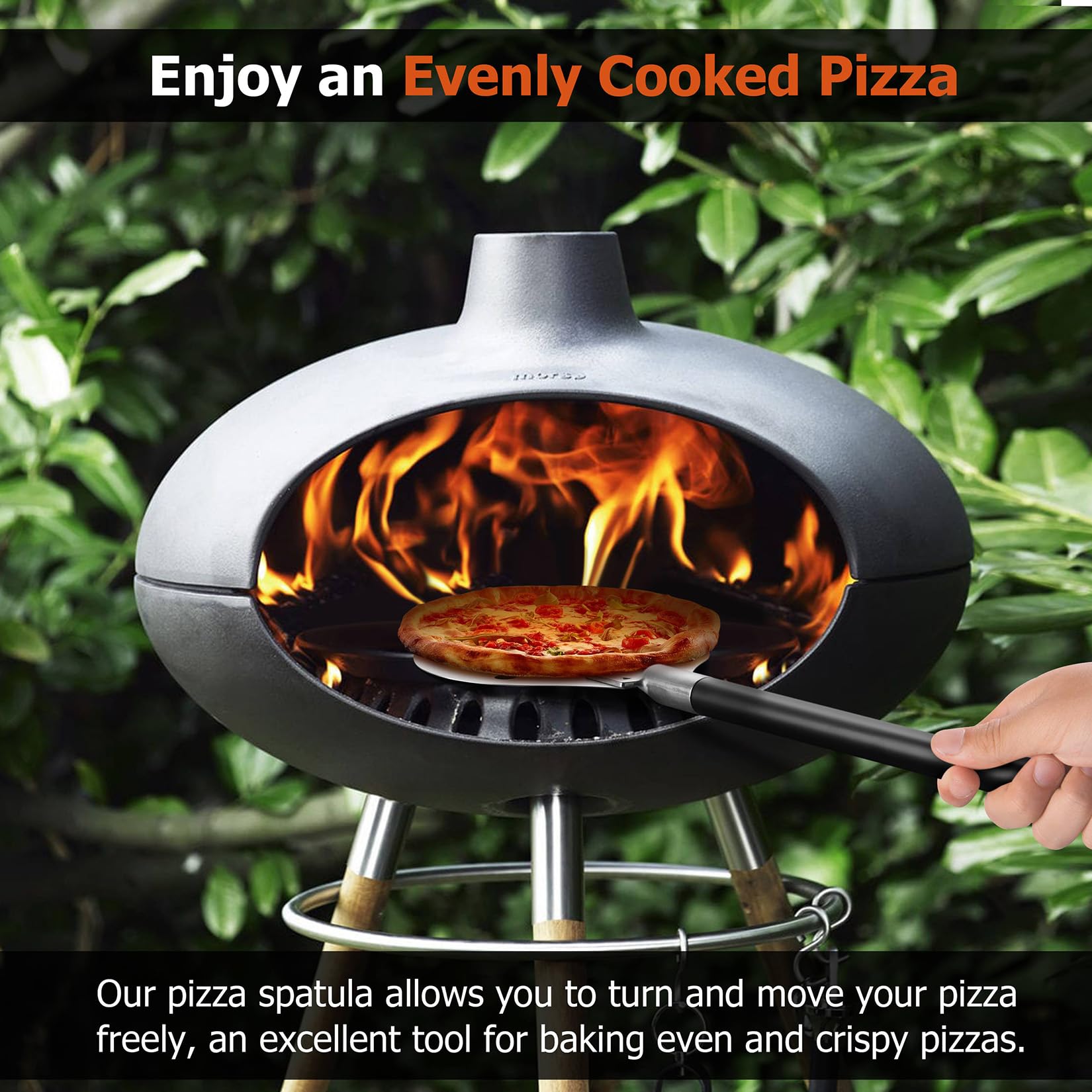 Homikit Pizza Peel 9 Inch - Image 4