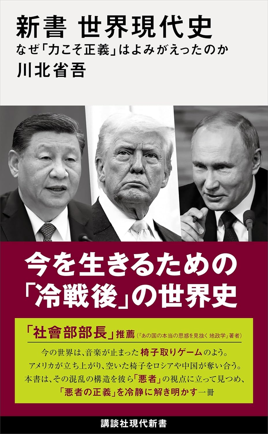 新書　世界現代史　なぜ「力こそ正義」はよみがえったのか ｜ 川北省吾