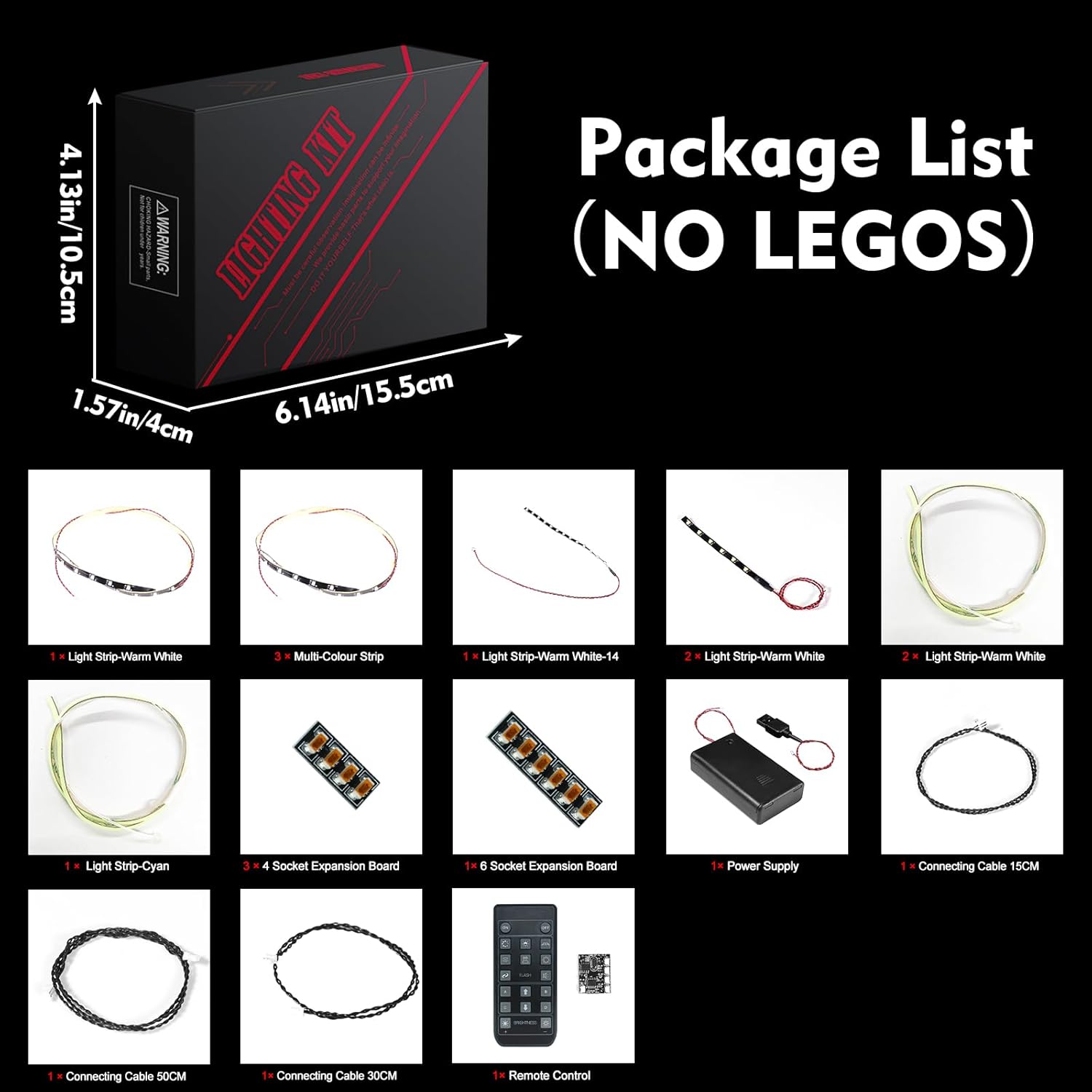 LED Lighting Compatible with Lego pac-Man Arcade 10323, Light Kit Compatible with Lego 10323, Giving Light to Model, NOT Included The Model Set(18Key RC Version)