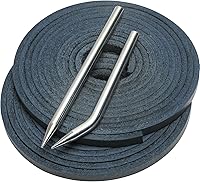 Vista 17 de Softball Baseball Glove Lace, Mitt Lace Repair Kit Includes 2 Leather Laces and Lacing Needle for Catcher's Glove
