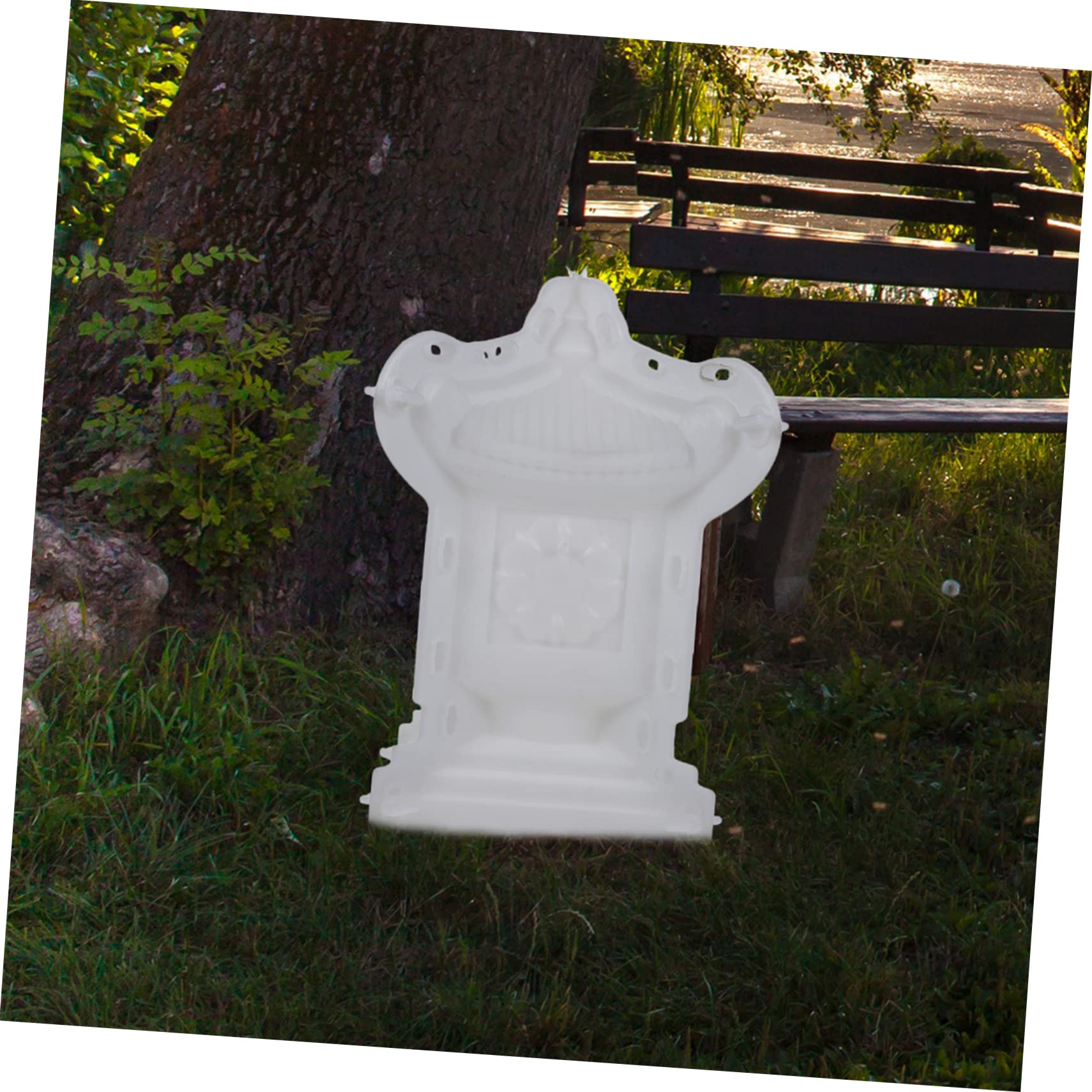 NUOBESTY Molde de Hormigón para Columna Romana y Pabellón, Plástico Fácil de Usar, Diseño para Decoración de Balaustradas en Jardín y Bricolaje Exterior