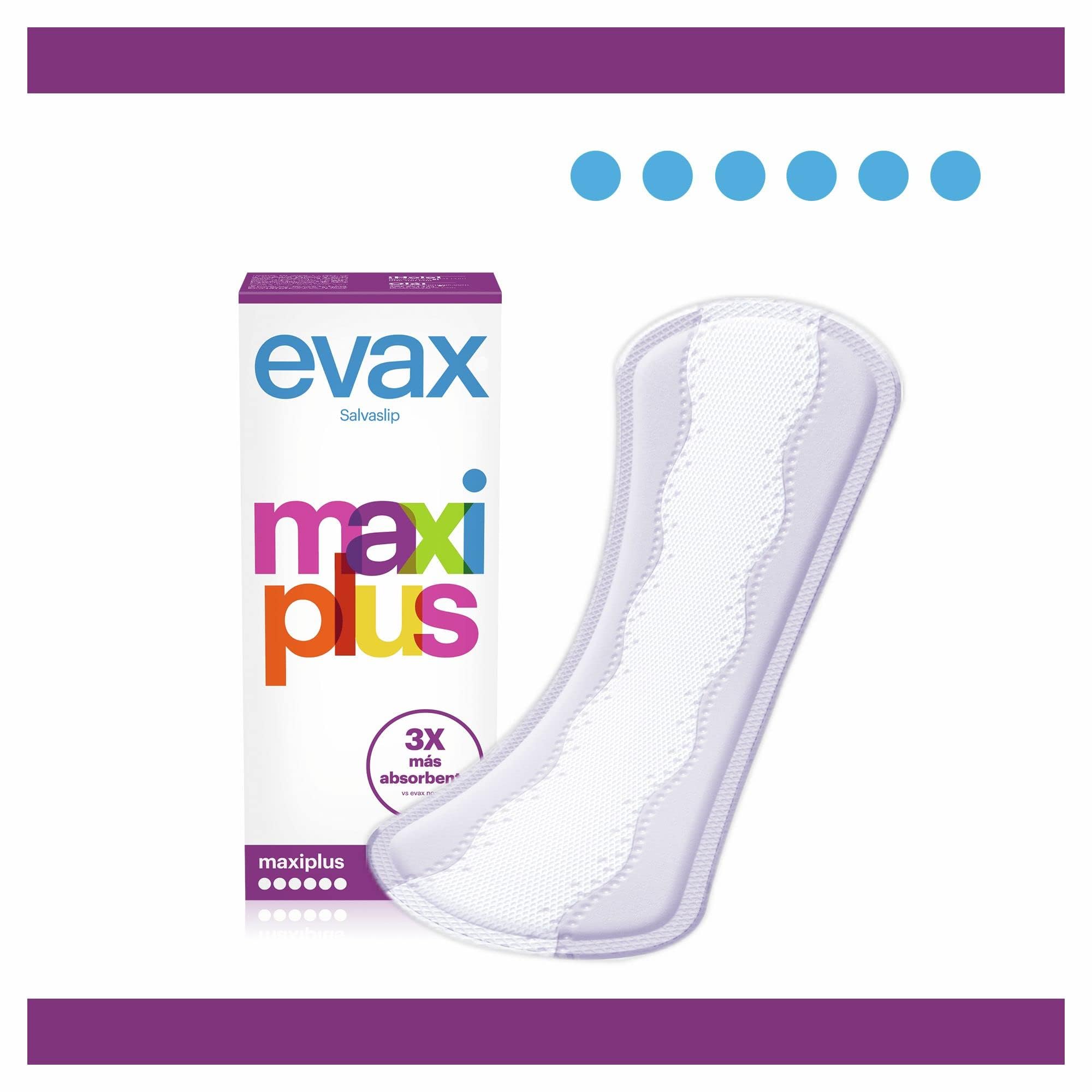 Evax Salvaslip Maxiplus, 240 unidades, Protección, Comodidad y Sistema No Olor