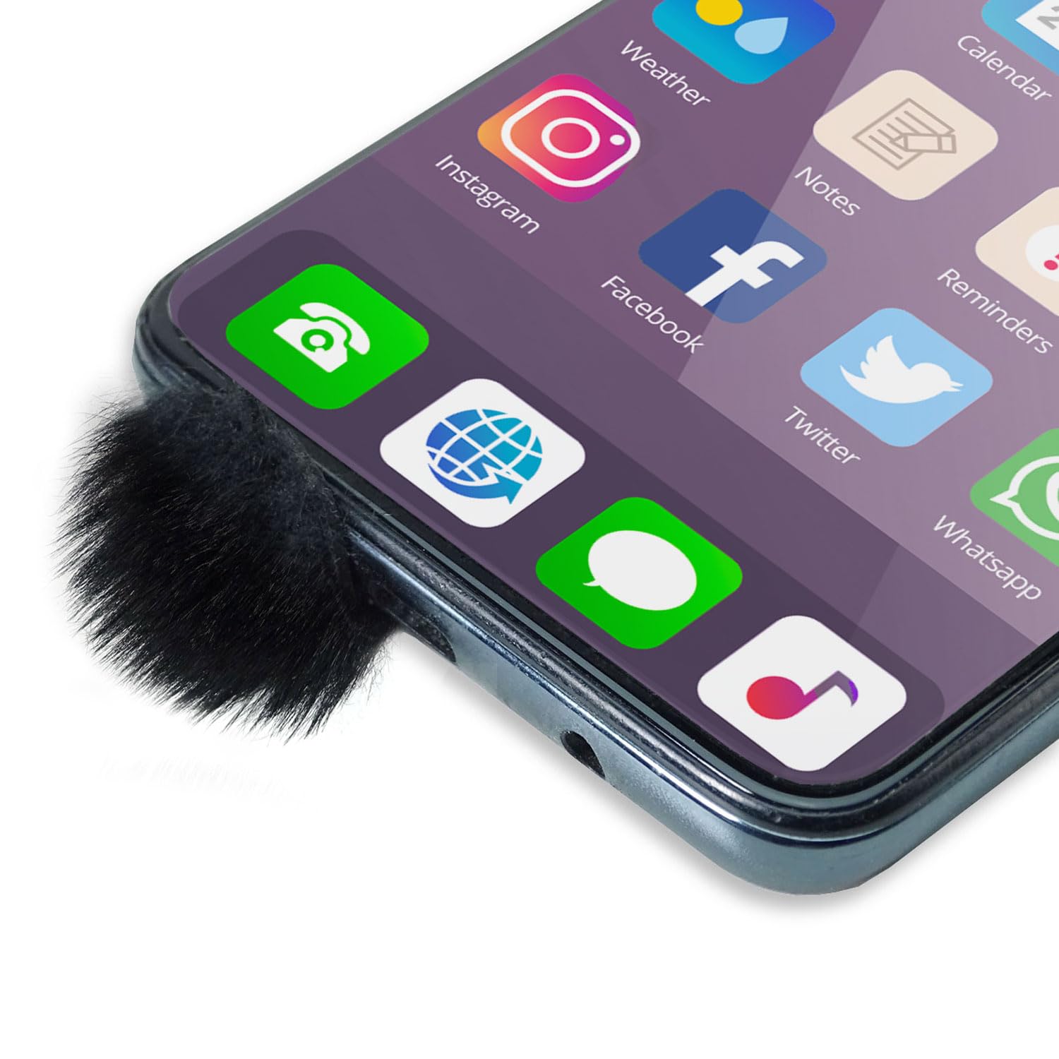 Mantona Mikrofon für Smartphone und Tablets (Kondensatormikrofon, 3,5