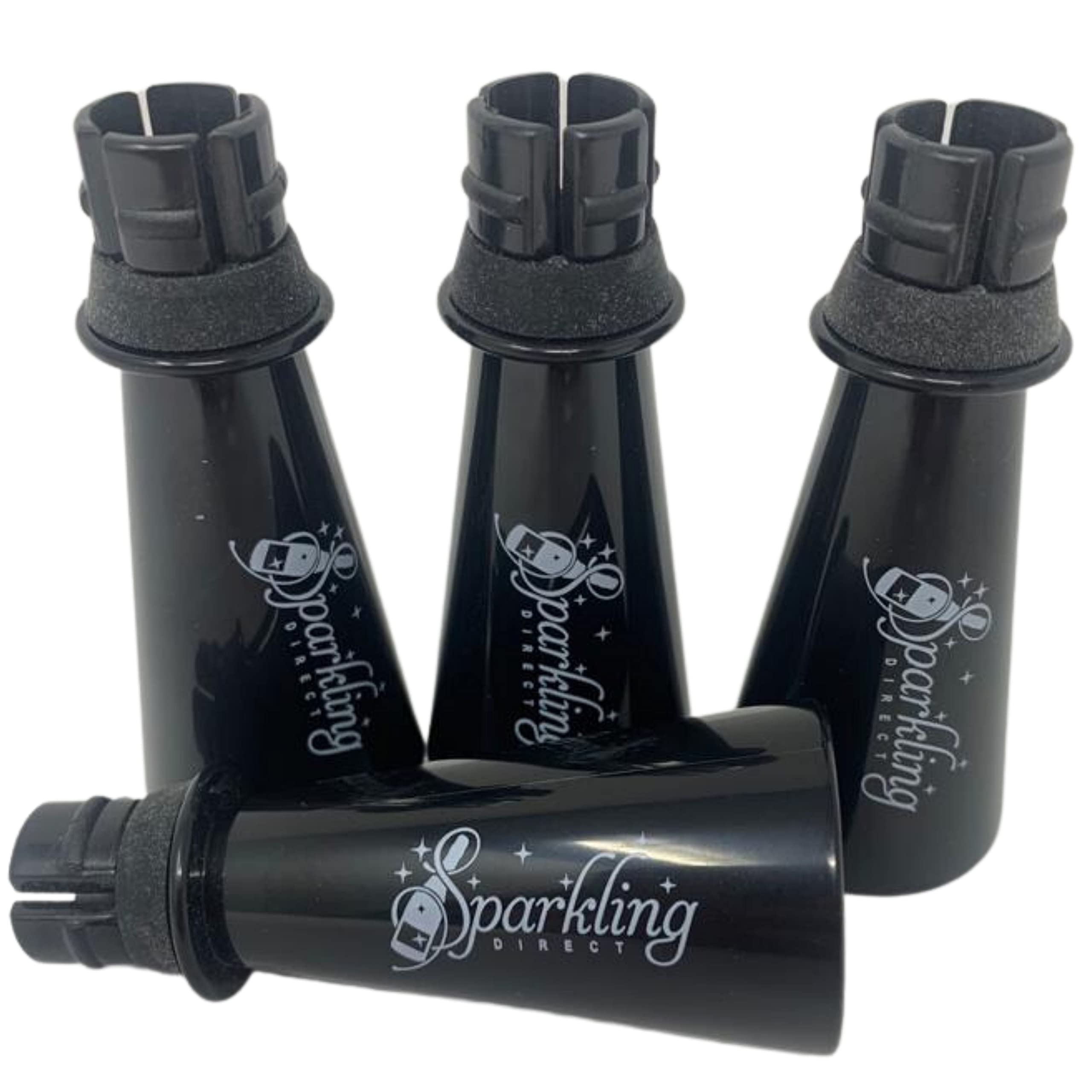 Prosecco Sipper x 4 - Mini Prosecco Bottle Sippers Fits Small 20cl Bottles with Screw Cap