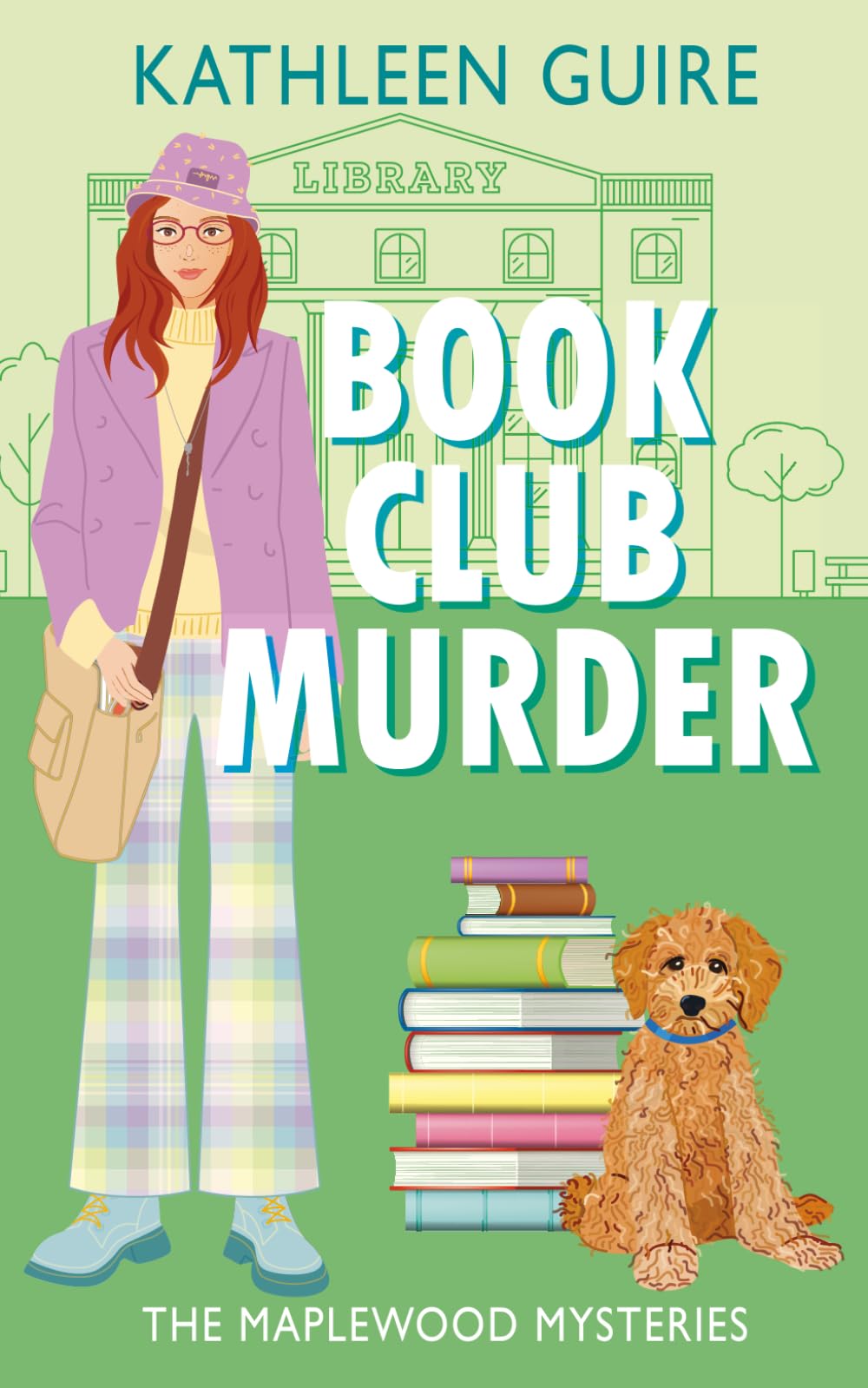 Book Club Murder: A Bookish Sleuth, a Locked-Room Murder, and a Mystery Straight Out of an Agatha Christie Novel (Maplewood Mysteries)