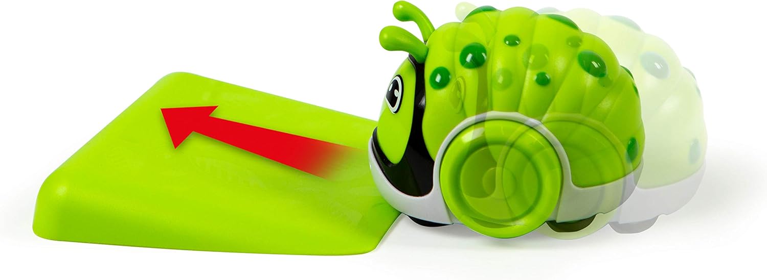 Clementoni 17448 Racing Bug - Caterpillar - Remote Controlled Robot for Children - Learning and Science Game from 4 Years, Multicoloured, S