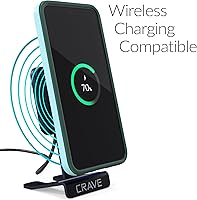 Vista 6 de Crave para Samsung Galaxy S23 FE Funda, Funda de Doble Capa de Protección a Prueba de Golpes para Samsung Galaxy S23 FE (16.26 cm) - Aqua