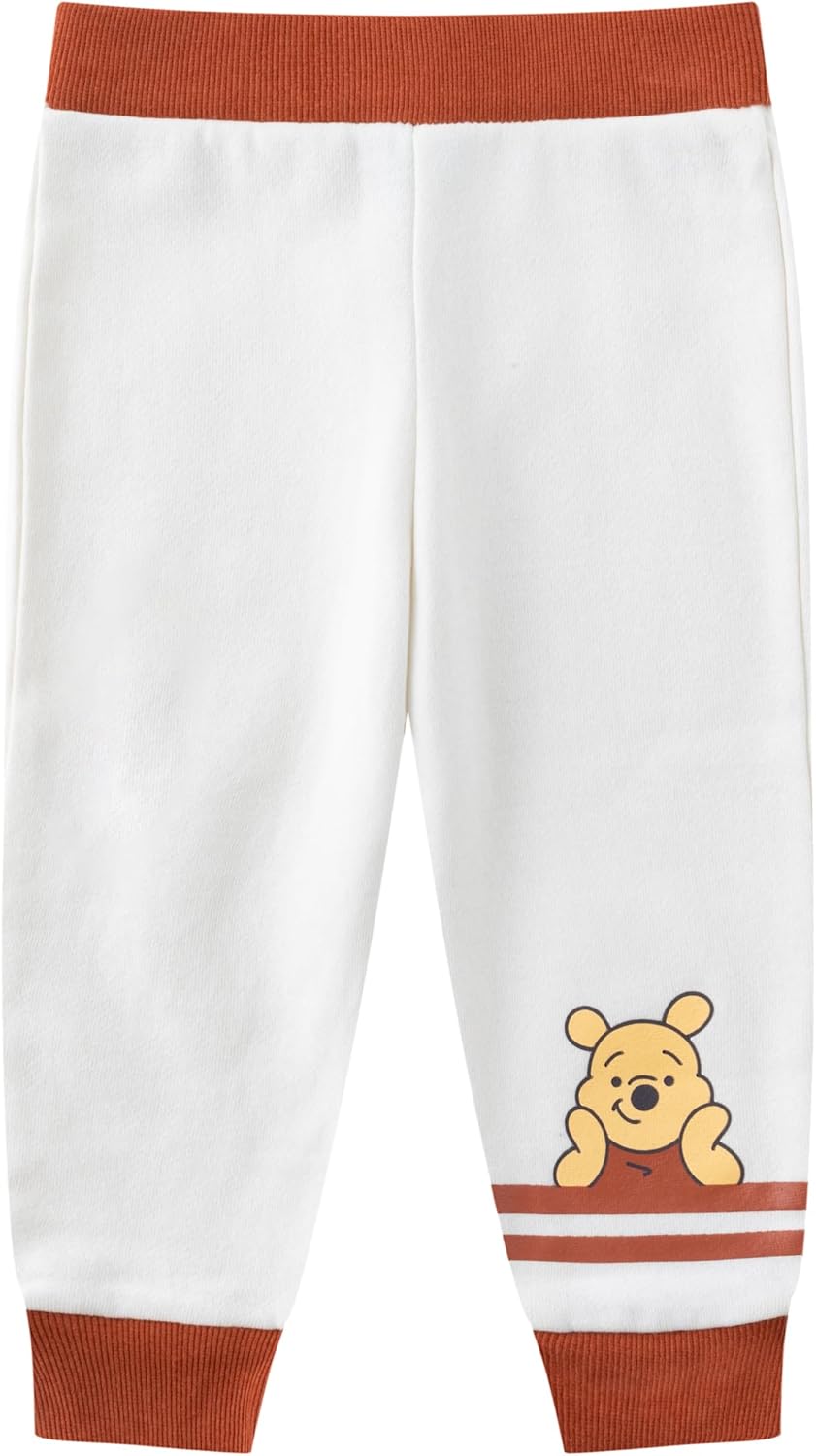 Disney Winnie The Pooh 2 Piece Baby Boys Fleece Sweatshirt and Pants Set for Infant - Image 6