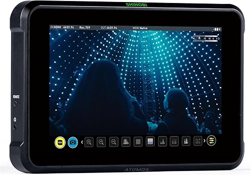 Miniatura 7 de Atomos Shinobi - Paquete de monitor de foto y video HDMI HDR 4K de 7 pulgadas con kit de accesorios Atomos - Parasol para el sol, LCD y protector de