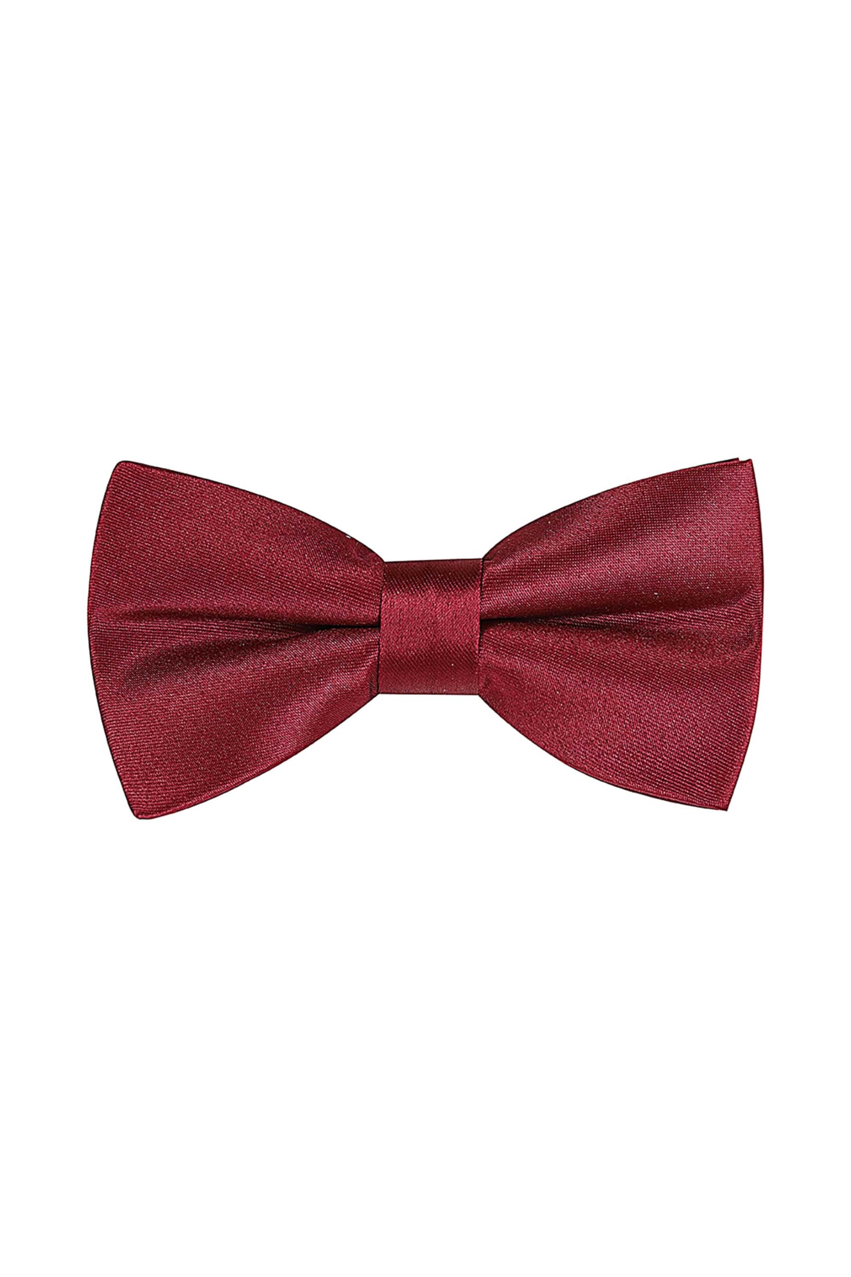 Jenson Samuel pastel shades pre tied bow ties (Wine)