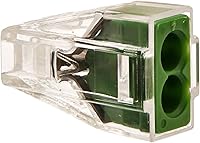 Vista 1 de Wago 773-112 Tuercas de pared de tierra de 2 conductores, paquete de 100
